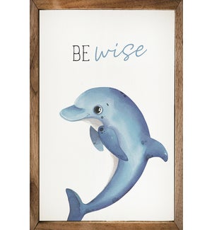 Be Wise Dolphin White